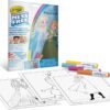 Crayola Color Wonder Coloring Set Disney Frozen con 18 Pagine da colorare e 4 Pennarelli