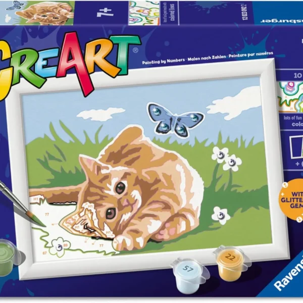 CreArt Cheerful Kitten D/F/I/E