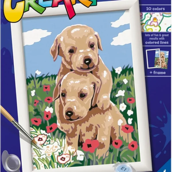 CreArt Cuddly Golden Retrievers D/F/I/EN