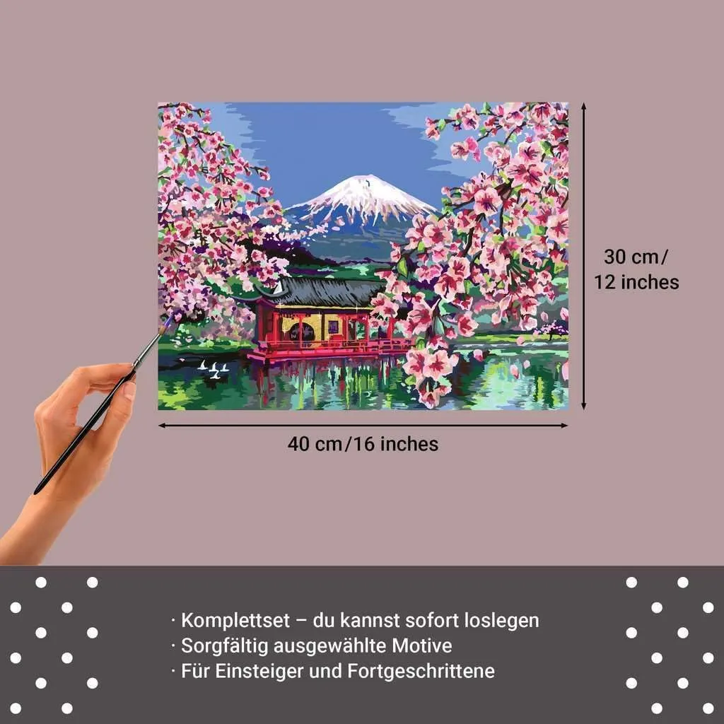 CreArt Serie B Canvas - Ciliegi in fior - immagine 3