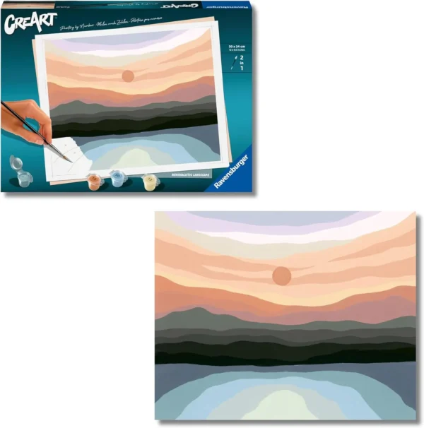 CreArt Serie Trend C - Paesaggio minimal