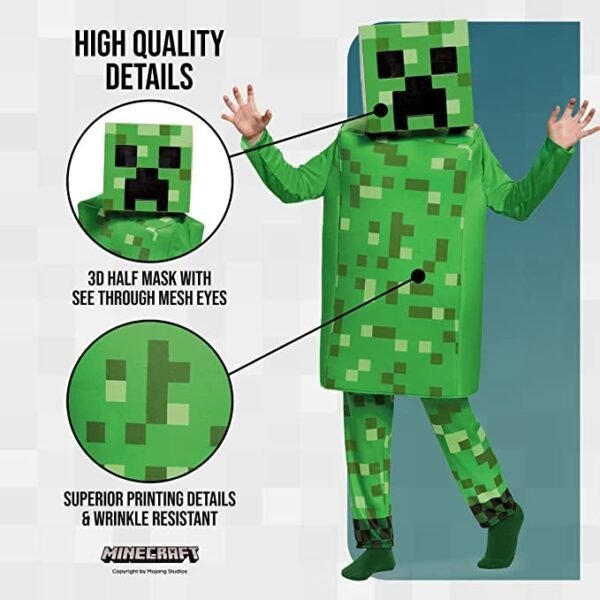 CREEPER DELUXE COSTUME (4-6 ANNI)