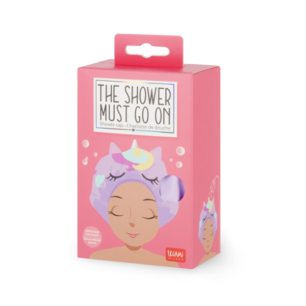Cuffia da doccia - the shower must go on - unicorn