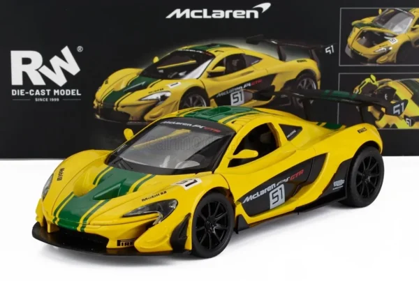 DC 1:24 MCLAREN P1 GTR YELLOW