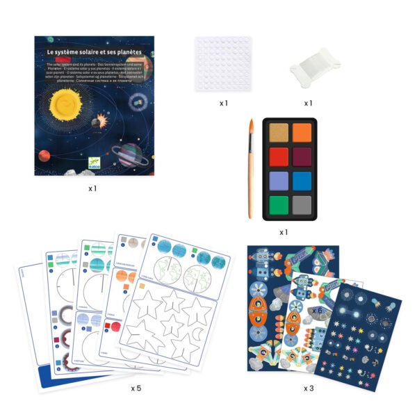 DECORATIVE MOBILE DIY - Solar system - FSC MIX