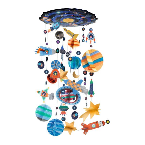 DECORATIVE MOBILE DIY - Solar system - FSC MIX