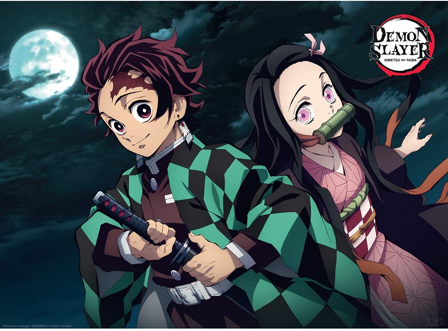 DEMON SLAYER - Poster "Tanjiro & Nezuko" (52x38)
