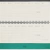 DESK DIARY - PLANNER 13 MONTH2022 - TURQUOISE