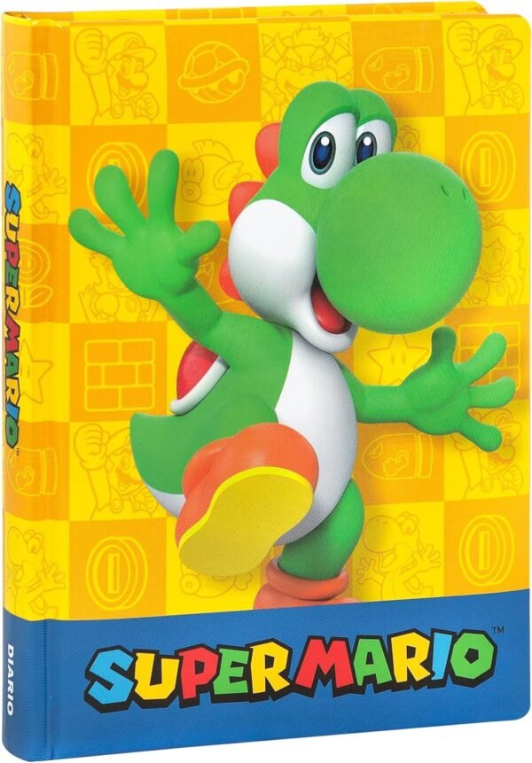 DIARIO 12MM STD YOSHI SUPERMARIO