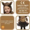 DISFRAZ LEOPARDO TUTU INF