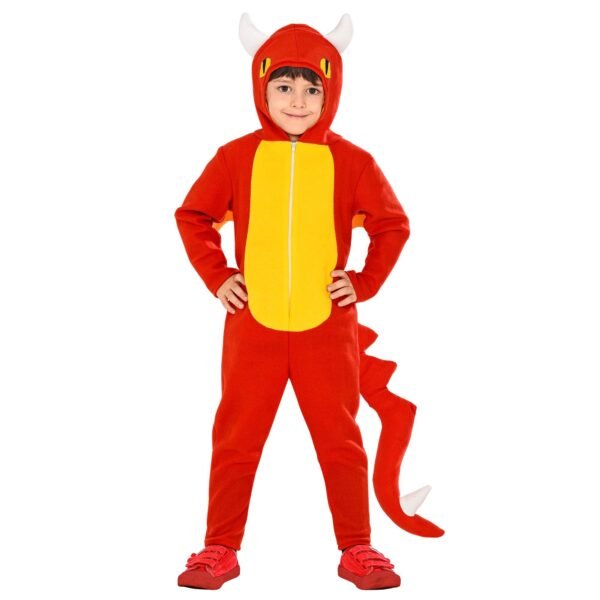 DRAGO (tuta con cappuccio, ali, coda)