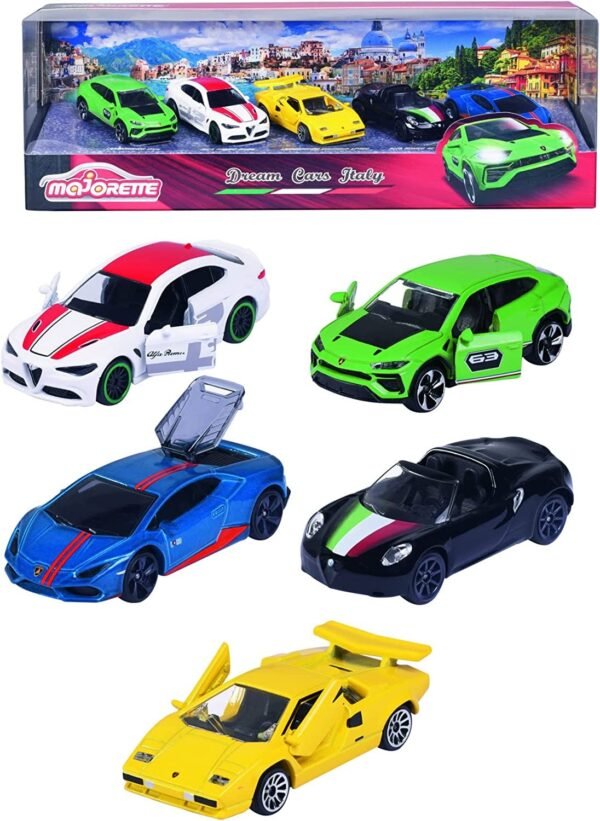 Dream Cars Italy, Giftpack 5 pz