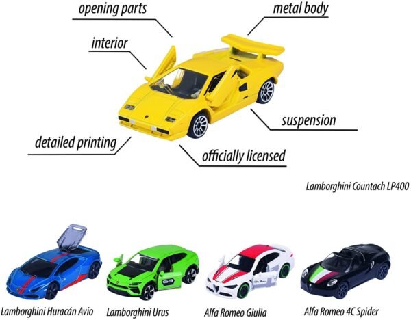 Dream Cars Italy, Giftpack 5 pz
