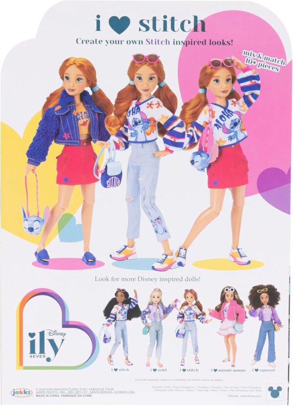 DSNY ILY INSP STITCH FSHN DOLL F24 CAUCASIAN