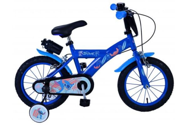 DY BICI STITCH BLU 14" N01
