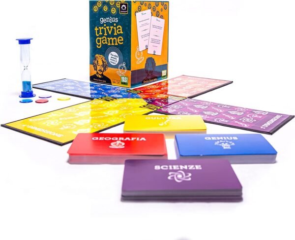 EINSTEIN GENIUS TRIVIA GAME CM 10X16X12