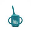 ELEPHANT - SILICONE STRAW CUP .
