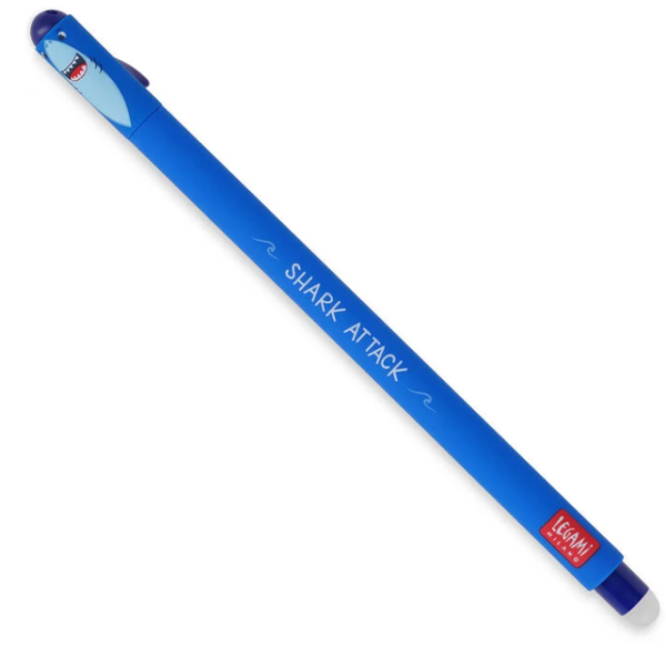 ERASABLE PEN - SHARK - BLUE