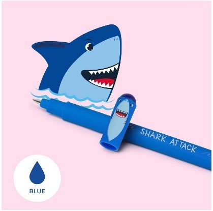 PENNA GEL CANCELLABILE - ERASABLE PEN - SHARK