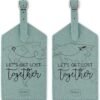 Etichetta bagaglio - let's get lost together - travel