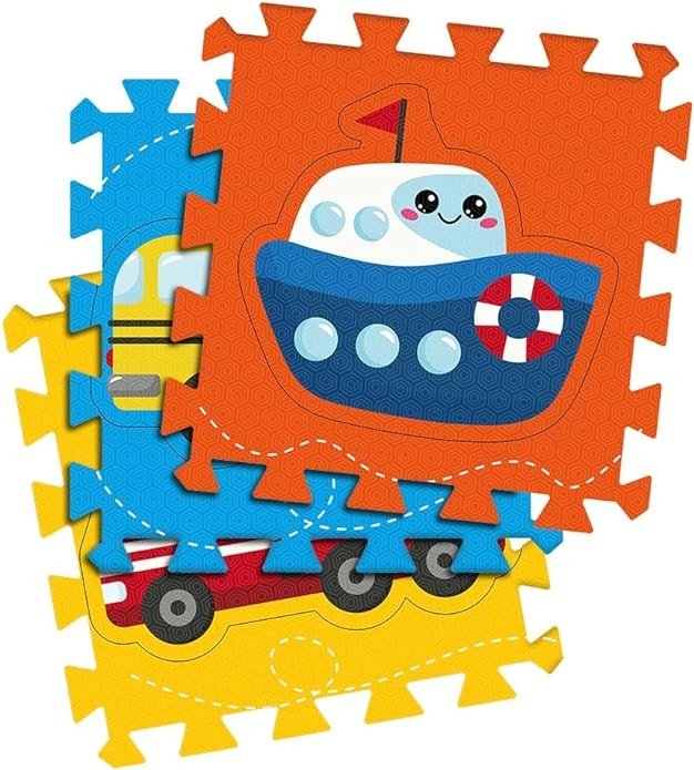 EVA"VEICOLI"9PZ 30X30CM CAD/QU - immagine 2