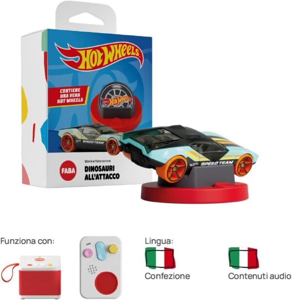 FABA HOT WHEELS: DINOSAURI ALL' ATTACCO