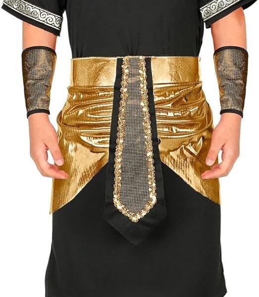 "FARAONE" (tunica, cintura, collare, bracciali, copricapo)