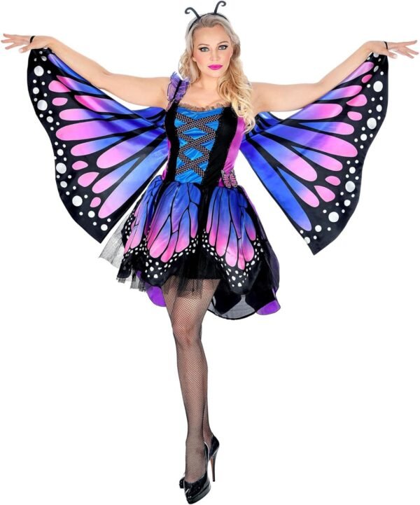"FARFALLA" (vestito con tutu, ali, antenne)