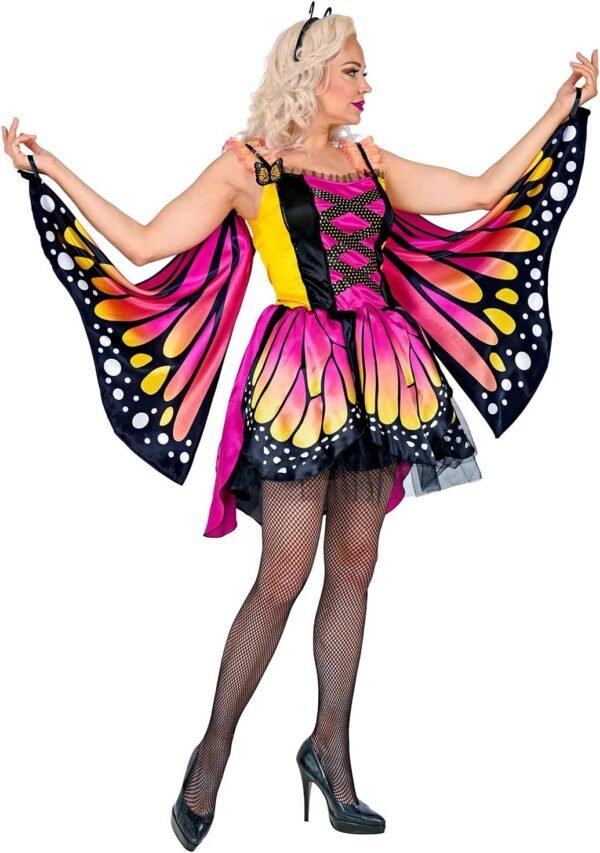 "FARFALLA" (vestito con tutu, ali, antenne)