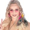 "FASCIA PER TESTA CON PIUME INDIANA MULTICOLORE"