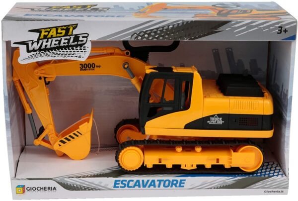 FAST WHEELS - Escavatore Ruote Cingolate e Pala Mobile