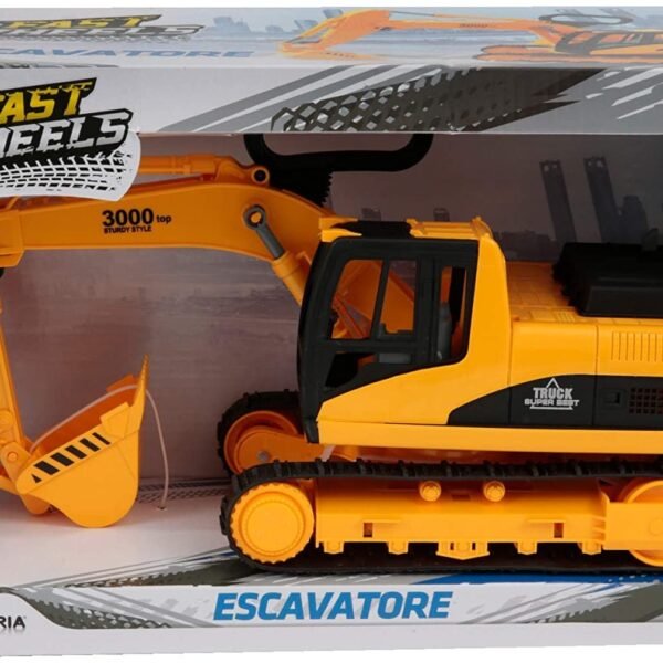 FAST WHEELS - Escavatore Ruote Cingolate e Pala Mobile