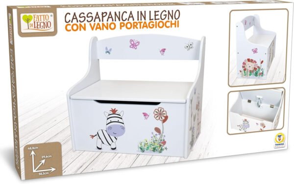 FATTO DI LEGNO - CASSAPANCA H. 49CM