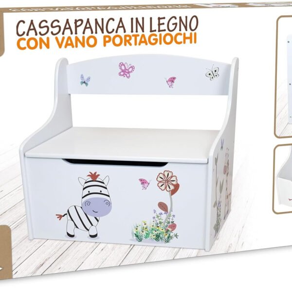 FATTO DI LEGNO - CASSAPANCA H. 49CM