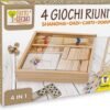 FATTO DI LEGNO - GIOCHI 4 RIUNITI C/COFANETTO