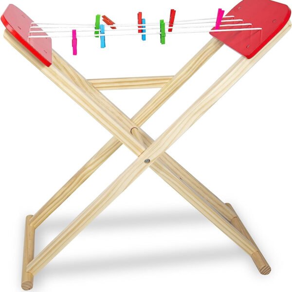 FATTO DI LEGNO - STENDIBIANCHERIA C/ACCES H. 55CM