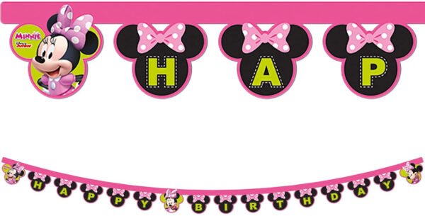 Fest. HBday 240x15cm MinnieHappyHelpers
