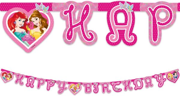 Festone HBDay 240x15cm PrincessDreaming