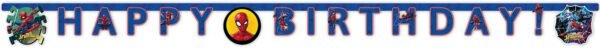 Festone HBday 240x15cm SpidermanTeamUp