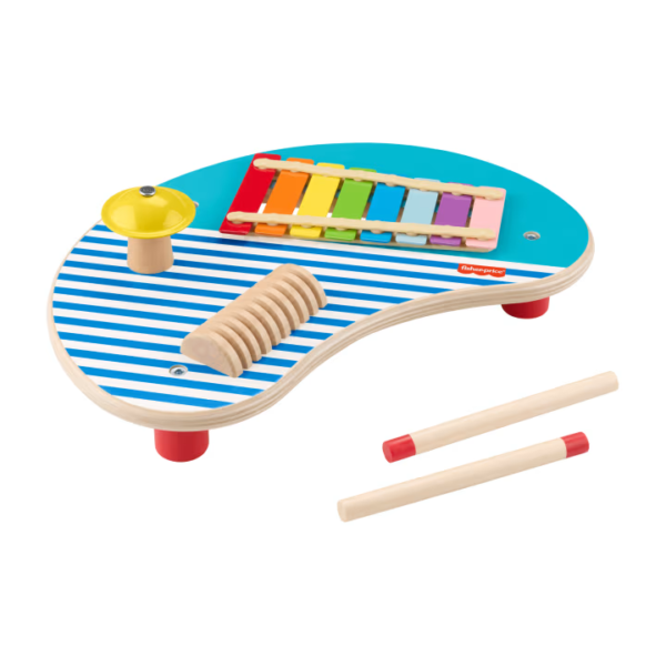 FISHER PRICE WOOD TAVOLINO MUSICALE HXT91
