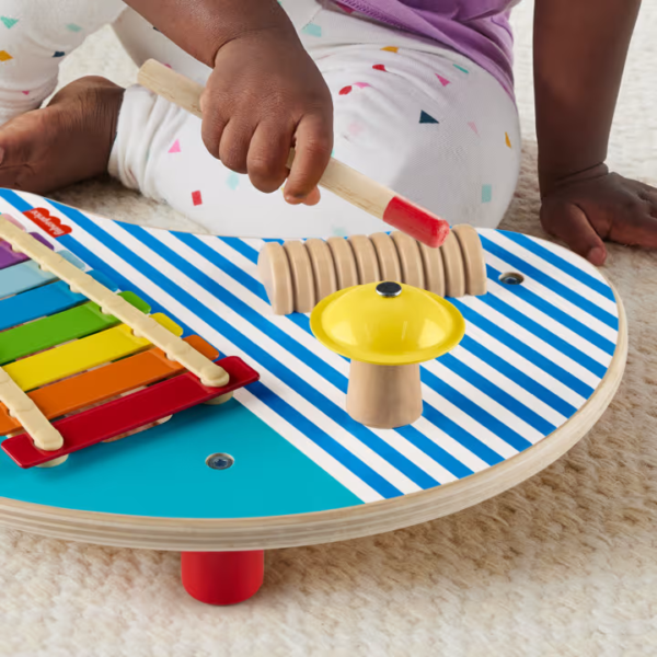 FISHER PRICE WOOD TAVOLINO MUSICALE HXT91