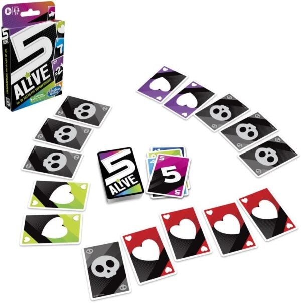FIVE ALIVE CARD GAME