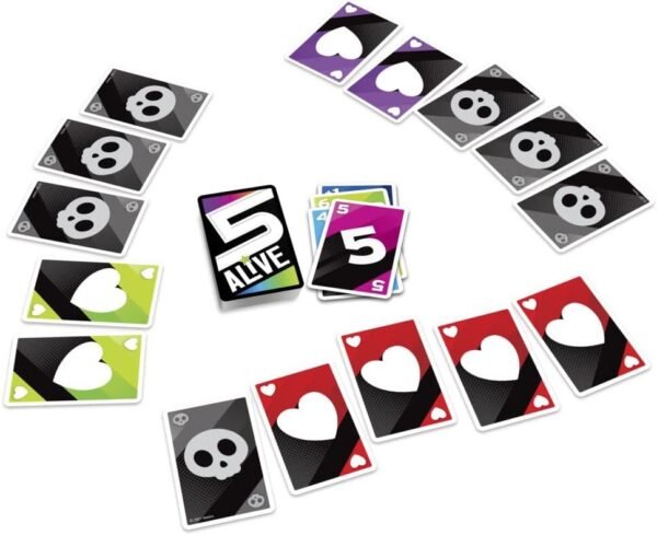 FIVE ALIVE CARD GAME