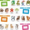 Flashcards Animali Tattili Montessori