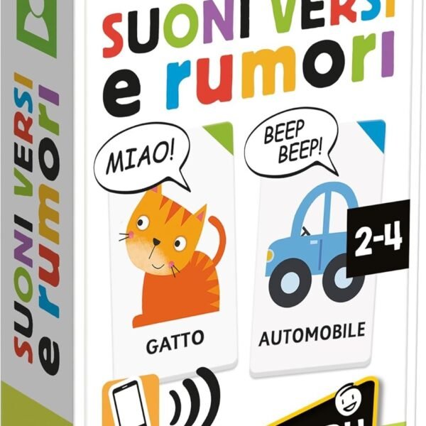 Flashcards Parlanti Suoni, Versi e Rumori