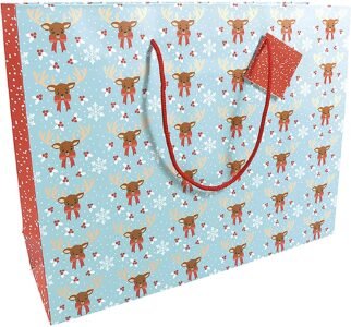 FLOCONS, SAC SHOPPING 35X10X27,5CM