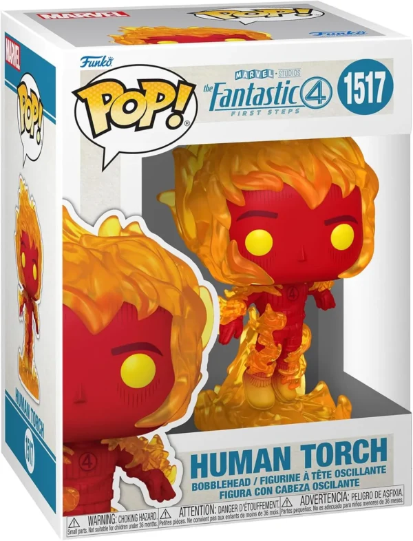 FUNKO POP! FANTASTIC FOUR: HUMAN TORCH (1517)