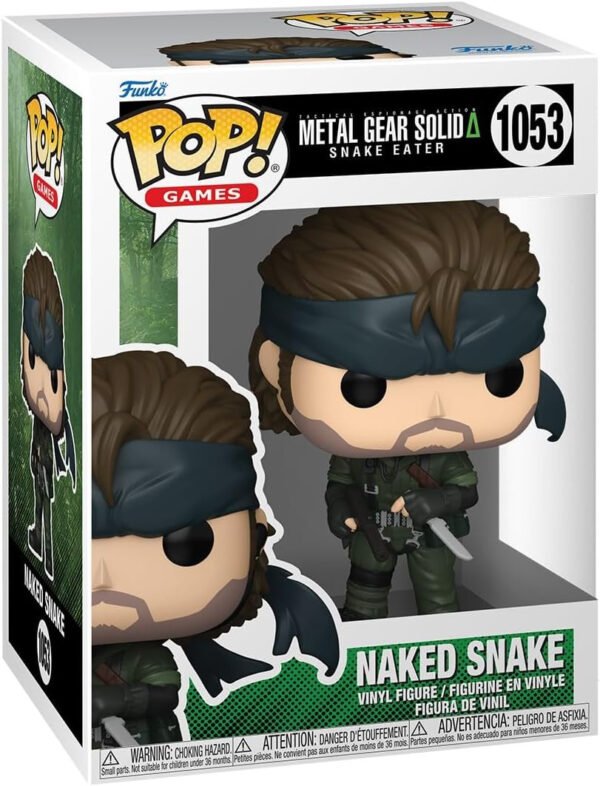 FUNKO POP! METAL GEAR SNAKE EATER: NAKED SNAKE (1053) 889698849265