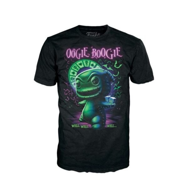Funko POP! Tees: Nightmare Before Christmas - Oogie Boogie T-Shirt tg L