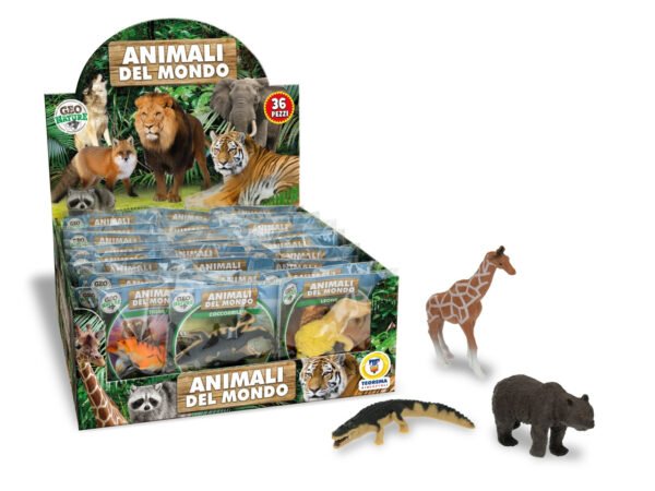 GEO NATURE - ANIMALI DEL MONDO 12 MDL ASS